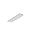 2m Aluprofil GROOVE10.V2 A1C/U - Unbehandeltes Aluminium, Einbau, LED-Schiene