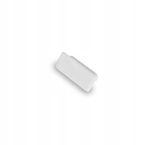Endkappen für PVC-Profil 16x7 - 2 Stück, weiß
