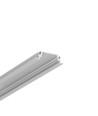 2m Aluprofil GROOVE14 EE7F/TY - Eloxiert, Einbau, LED-Schiene