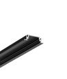 2m Aluprofil GROOVE14 EE7F/TY - Schwarz eloxiert, eingebaut, LED-Schiene
