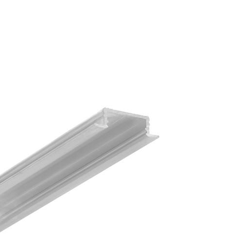 2m Aluprofil GROOVE14.V2 BC3/Y - Unbehandeltes Aluminium, Einbau, LED-Schiene