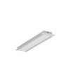 2m Aluprofil GROOVE14.V2 BC3/Y - Unbehandeltes Aluminium, Einbau, LED-Schiene