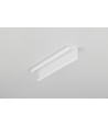 2m Aluprofil SLASH8 - Milchweiß, Einbau, LED-Schiene