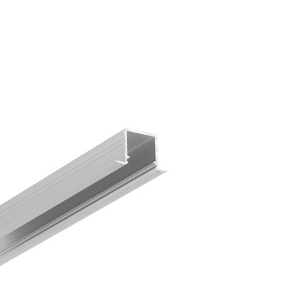2m Aluminiumprofil SMART-IN10 AC2/Z - Eloxiert, Einbau, LED-Schiene