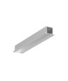 2m Aluminiumprofil SMART-IN10 AC2/Z - Eloxiert, Einbau, LED-Schiene