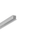 2m Aluprofil SMART-IN10 AC2/Z - Unbehandeltes Aluminium, eingebaut, LED-Schiene