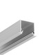 2m Aluminiumprofil LINEA-IN20 EE7F/U7 - Eloxiert, eingebaut, LED-Schiene