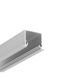 2m Aluminiumprofil LINEA-IN20 EE7F/U7 - Eloxiert, eingebaut, LED-Schiene