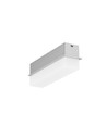 2m Aluminiumprofil LINEA-IN20 EE7F/U7 - Eloxiert, eingebaut, LED-Schiene