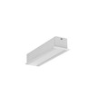 2m Aluprofil LINEA-IN20 EE7F/U7 - Unbehandeltes Aluminium, Einbau, LED-Schiene