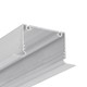 1m Aluprofil PHIL RECESSED C10 - Unbehandeltes Aluminium, Einbau, LED-Schiene