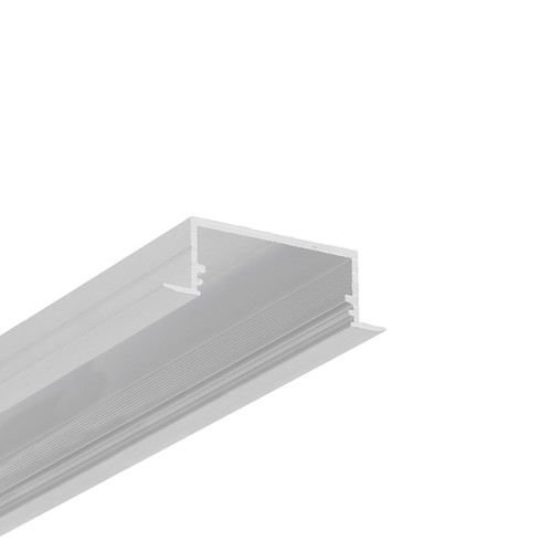 1m Aluprofil VARIO30-06 ACDE-9/U9 - Unbehandeltes Aluminium, Einbau, LED-Schiene