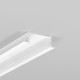 2m Aluprofil VARIO30-06 ACDE-9/U9 - Weiß lackiert, eingebaut, LED-Schiene