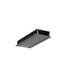 2m Aluprofil VARIO30-06 ACDE-9/U9 - Schwarz eloxiert, eingebaut, LED-Schiene