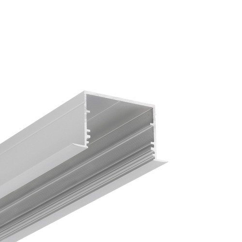 1m Aluprofil VARIO30-07 ACDE-9/U9 - Eloxiert, Einbau, LED-Schiene