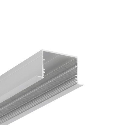 1m Aluprofil VARIO30-07 ACDE-9/U9 - Eloxiert, Einbau, LED-Schiene