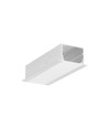 1m Aluprofil VARIO30-07 ACDE-9/U9 - Unbehandeltes Aluminium, Einbau, LED-Schiene