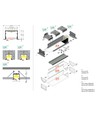 2m Aluprofil VARIO30-07 ACDE-9/U9 - Schwarz eloxiert, eingebaut, LED-Schiene
