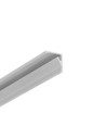 2m Aluprofil CABI12 E - Unbehandeltes Aluminium, Ecke, LED-Schiene