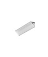2m Aluprofil CABI12 E - Unbehandeltes Aluminium, Ecke, LED-Schiene
