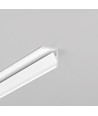 2m Aluminiumprofil CABI12 E - Weiß lackiert, Ecke, LED-Schiene