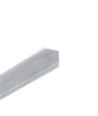 2m Aluprofil CABI12 DUO E - Unbehandeltes Aluminium, Ecke, LED-Schiene