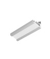 2m Aluprofil CORNER10 BC/UX - Eloxiert, Ecke, LED-Schiene