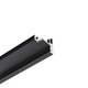 2m Aluprofil CORNER10 BC/UX - Schwarz eloxiert, Ecke, LED-Schiene