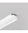 2m Aluprofil CORNER10 BC/UX - Weiß lackiert, Ecke, LED-Schiene