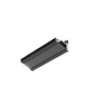 2m Aluprofil CORNER10 BC/UX - Schwarz eloxiert, Ecke, LED-Schiene