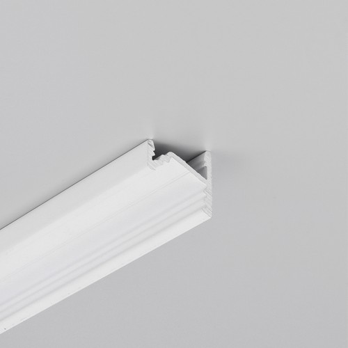 2m Aluprofil CORNER10.V2 A1C/U1 - Weiß lackiert, Ecke, LED-Schiene