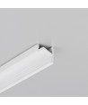 2m Aluprofil CORNER10.V2 A1C/U1 - Weiß lackiert, Ecke, LED-Schiene
