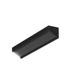 1m Aluprofil CORNER10.V2 A1C/U1 - Schwarz eloxiert, Ecke, LED-Schiene