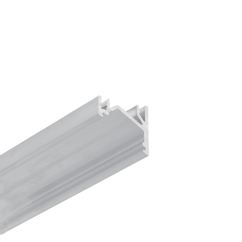 1m Aluprofil CORNER12.V2 EF/U - Unbehandeltes Aluminium, Ecke, LED-Schiene