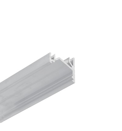 1m Aluprofil CORNER12.V2 EF/U - Unbehandeltes Aluminium, Ecke, LED-Schiene