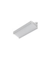 1m Aluprofil CORNER12.V2 EF/U - Unbehandeltes Aluminium, Ecke, LED-Schiene