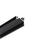 2m Aluprofil CORNER12.V2 EF/U - Schwarz eloxiert, Ecke, LED-Schiene