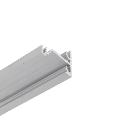 1m Aluprofil CORNER14 EE7F/TY - Unbehandeltes Aluminium, Ecke, LED-Schiene