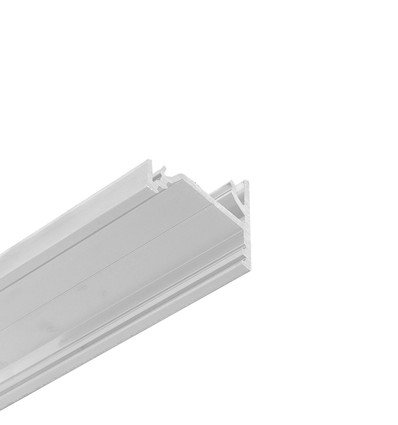 2m Aluprofil CORNER16.V2 AC-6/TY - Unbehandeltes Aluminium, Ecke, LED-Schiene