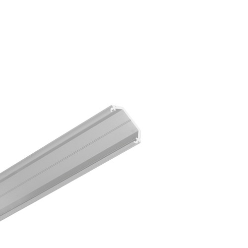 2m Aluminiumprofil QUARTER10 BD/U6 - Eloxiert, Ecke, LED-Schiene