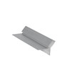 2m Aluprofil GLOW12 DOWN A1C - Unbehandeltes Aluminium, Einbau, LED-Schiene