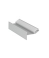 1m Aluminiumprofil GLOW12 UP A1C - Eloxiert, Einbau, LED-Schiene