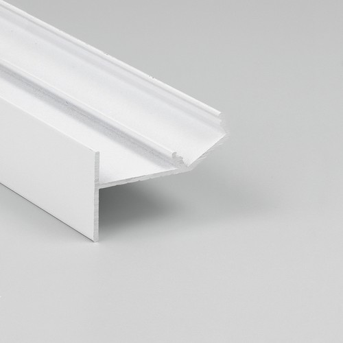 2m Aluminiumprofil GLOW12 UP A1C - Weiß lackiert, Einbau, LED-Schiene