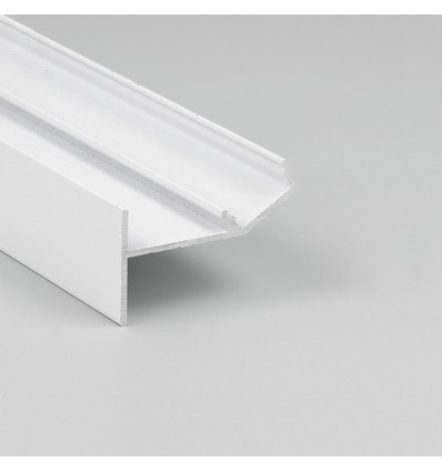2m Aluminiumprofil GLOW12 UP A1C - Weiß lackiert, Einbau, LED-Schiene