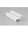 2m Aluminiumprofil GLOW12 UP A1C - Weiß lackiert, Einbau, LED-Schiene
