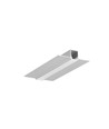 2m Aluminiumprofil HIDE10 C4 - Eloxiert, Einbau, LED-Schiene