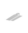 2m Aluminiumprofil HIDE10 C4 - Eloxiert, Einbau, LED-Schiene