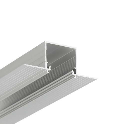 2m Aluprofil LINEA-IN20 TRIMLESS EE7F - Eloxiert, Einbau, LED-Schiene