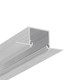 2m Aluprofil LINEA-IN20 TRIMLESS EE7F - Unbehandeltes Aluminium, Einbau, LED-Schiene