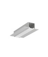 2m Aluprofil LINEA-IN20 TRIMLESS EE7F - Eloxiert, Einbau, LED-Schiene
